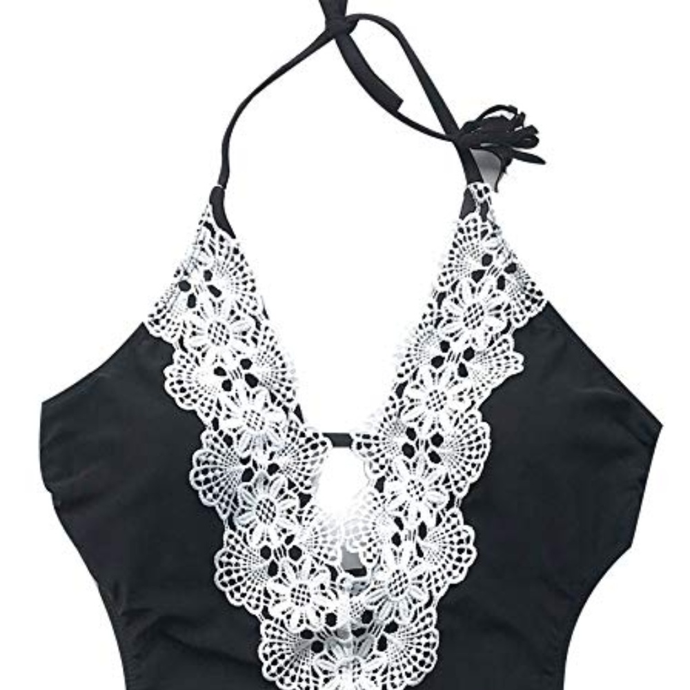 CUPSHE Women's Lace One Piece Swimsuit